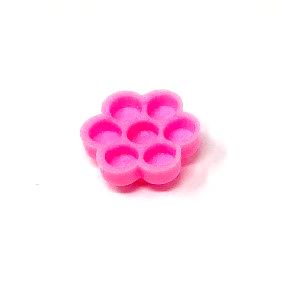 使い捨てフラワーカップ（ピンク/7ホール）20個