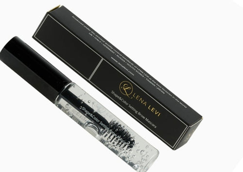 アイブロウの仕上げにアイブロウマスカラ 毛並みに艶を与え生き生きとした印象に。 色を変えることでムラが無くなりメイクに適度な抜けをプラスできます。 バラつきやすい眉を整えたい方に。 ウォータープルーフで水と汗に強く持続性が高いです。 クリアはご自身の眉色を生かすのに最適です。  クリアマスカラの中でもトップクラスの使用感。 ブロウラミネーション専用のロシア初アイブロマスカラ。 ・毛並みに艶を与え生き生きとした印象に。  ・色を変えることでムラが無くなりメイクに適度な抜けをプラスできます。  ・クリアはご自身の眉色を生かすのに最適です。  ・バラつきやすい眉を整えたい方に。  ・ウォータープルーフで水と汗に強く持続性が高いです。  SNSでは「＃魔法の眉マスカラ」と話題です  貼り付けすぎない水分量が絶妙です！  仕様 内容量：7ｇ  全成分 水、（VP／VA）コポリマー、PVP、BG、グリセリン、ポリアクリレートクロスポリマー-6、ヒドロキシエチルセルロース、カルボマー、TEA、メチルパラベン