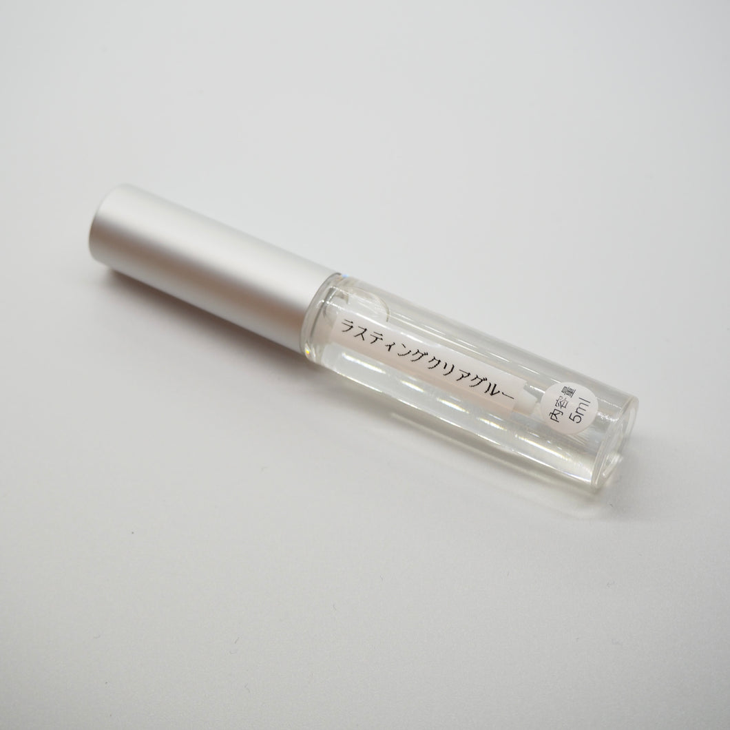 【ラスティングクリアグルー全成分表】  アクリル樹脂アルカ. ノールアミン液	抱水性、噴射力、水滴状、キ―プ力、バリッ、感触 改良剤 PVP (1-ビニル-2-ピロリドン(VP)の重合体)	結合剤、非活性剤系分散剤、乳化安定剤、皮膜形成剤、 ヘアスタイリング剤 ポリビニルアルコール	結合剤、皮膜形成剤、親水性増粘剤 グリセリン	変性剤、香料、ヘアコンディショニング剤、保水剤、口腔 ケア剤、口腔衛生剤、皮膚保護剤、保湿・湿潤剤、溶剤、減粘 ソルビトール	香味剤、香料、保水剤、保湿・湿潤剤 デキストリン	香味剤、香料、保水剤、保湿・湿潤剤 ヒドロキシエチルセルロース	結合剤、乳化安定剤、皮膜形成剤、親水性増粘剤 メチルパラベン	防腐剤 変性アルコール	消泡剤、収れん剤、香料、溶剤、減粘剤 純水	 